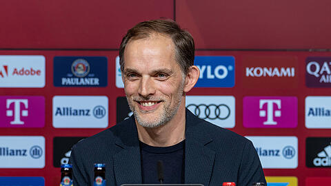 Thomas Tuchel machte bei seiner Vorstellung beim FC Bayern einen sympathischen Eindruck.