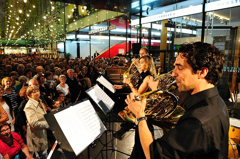 Auch die Hornisten des Bayerischen Staatsorchesters spielen bei der UniCredit Festspiel-Nacht.