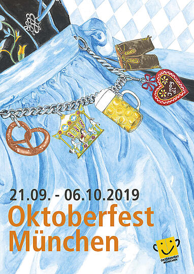 Welches Motiv wird zum Wiesnplakat 2019? 52 Motive stehen insgesamt online zur Auswahl.