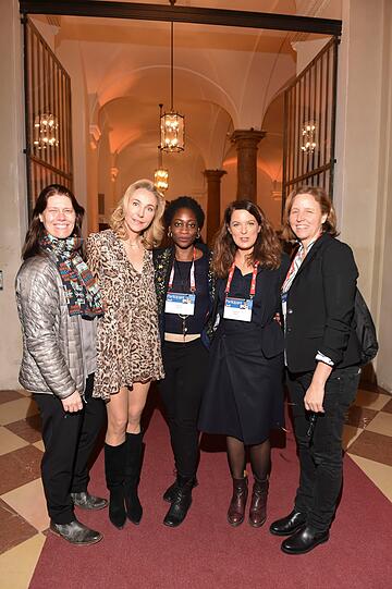 Margot Edelman (Edelman), Michaela de Pury (de Pury), Hafsat Abiola, Katiana Orluc, Megan Smith
