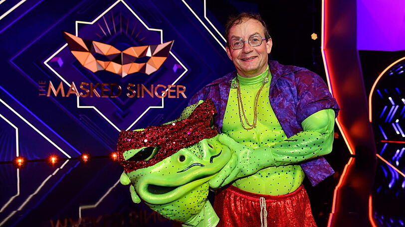 Wigald Boning performte bei "The Masked Singer" als Frosch.