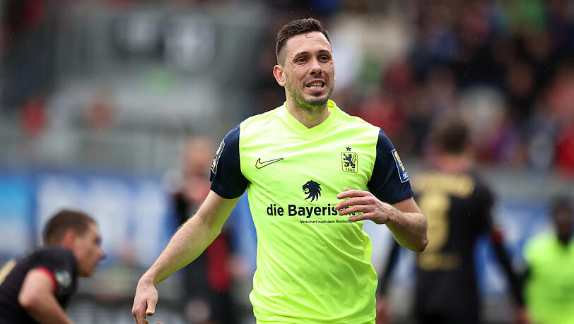 Wird den TSV 1860 am Saisonende verlassen: Stürmer Marcel Bär.