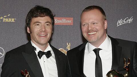 Stefan Raab (re.) und Michael Bully Herbig könnten bald das neue TV-Erfolgsduo werden.
