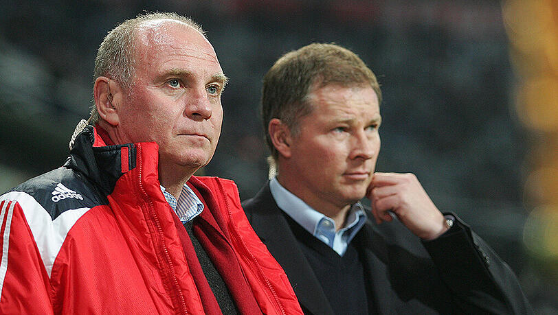 Alte Bekannte: Uli Hoeneß (links) und Stefan Reuter.