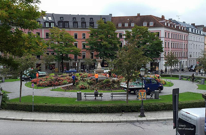 Am Gärtnerplatz soll man in diesem Sommer auf die Toilette gehen können. Insgesamt werden wohl vier Dixi-Klos aufgestellt. (Archivbild)