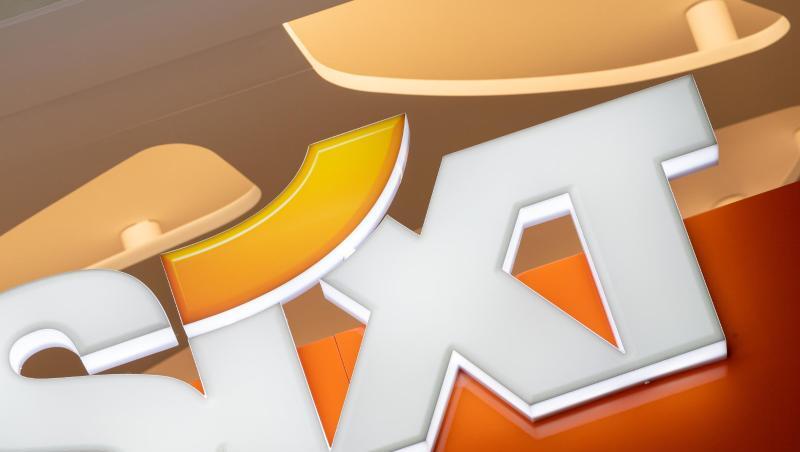 Das Logo des Autovermieters Sixt.