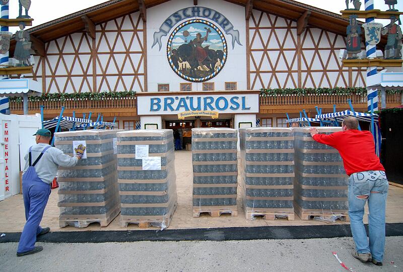 Bräurosl: Maßpreis 2011: 9,10 Euro