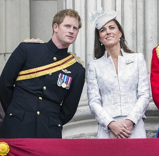 Verstehen sich gut: Harry und seine Schwägerin Kate.