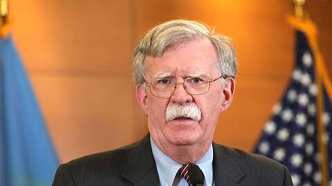 Trumps ehemaliger Sicherheitsberater Bolton hat Ratschläge für Wahlsieger Merz. (Archivbild)