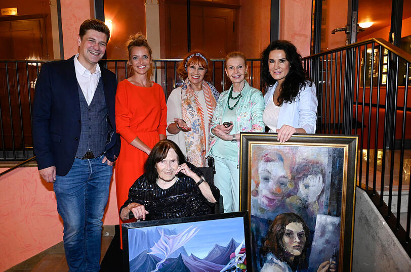 Markus Baumeister, Deborah Müller, Gerda Sachweh-Tänzer, Sarah Laux, Jutta Kammann und Mariella Ahrens