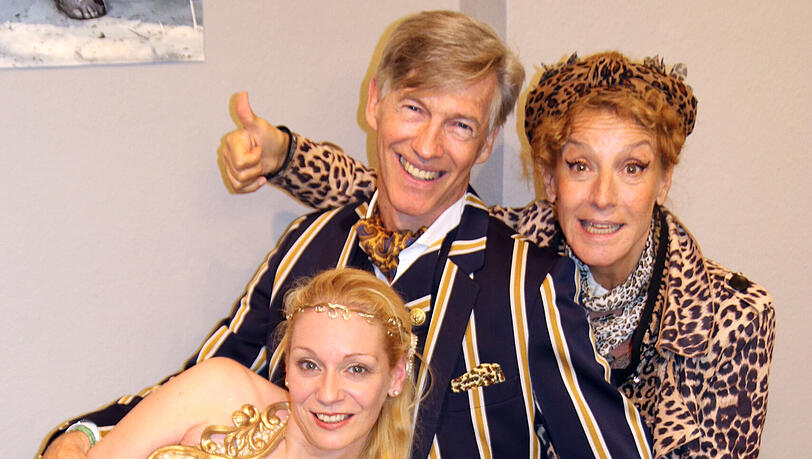 Badenixe Daniela Rodler, Albrecht von Weech und Sissi Perlinger Badenixe Daniela Rodler, Albrecht von Weech und Sissi Perlinger