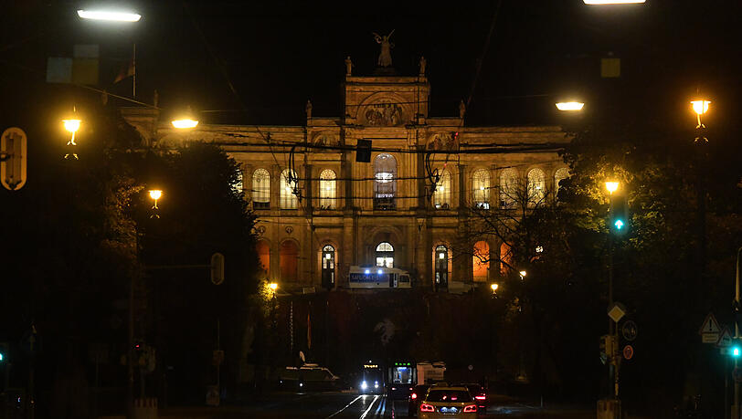 Nächtlicher Blick auf den Bayerischen Landtag. (Archivbild)