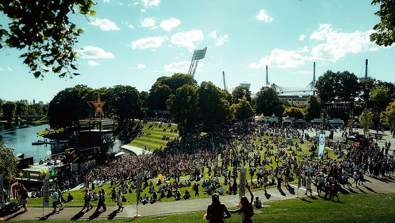 Das Olympiapark-Gelände wird zur Festivalbühne. Das Olympiapark-Gelände wird zur Festivalbühne.