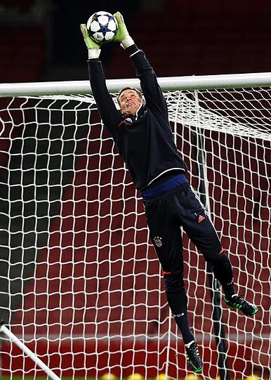 Manuel Neuer in Aktion.