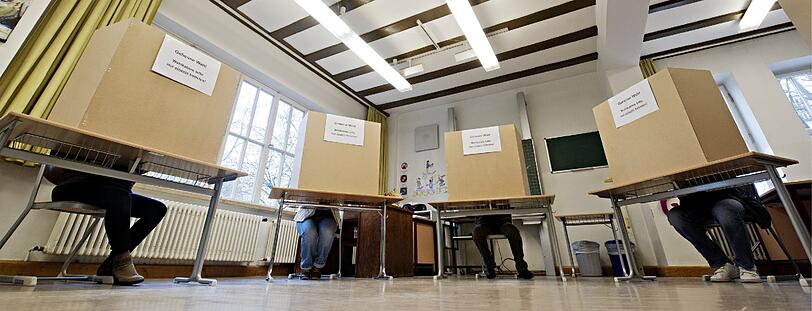 Kommunalwahl 2014: Bilder aus den Münchner Wahllokalen...