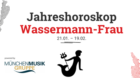 Das Jahreshoroskop 2026 für die Wassermann-Frau.