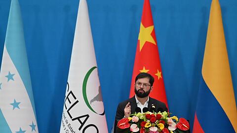 Chiles Präsident Boric forderte eine gemeinsame Umsetzung von Chinas Plänen.
