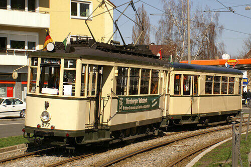 Viele Nürnberger werden sich an die alte Straßenbahn erinnern, die bis 1976 auf Nürnbergs Straßen unterwegs war.