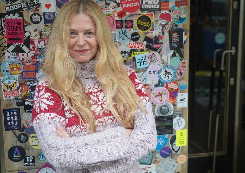 Annette Hopfenm&uuml;ller findet, es gibt in M&uuml;nchen wichtigere Themen als die Eisbachwelle.