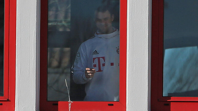 Hat das Lächeln nicht verlernt: Manuel Neuer.
