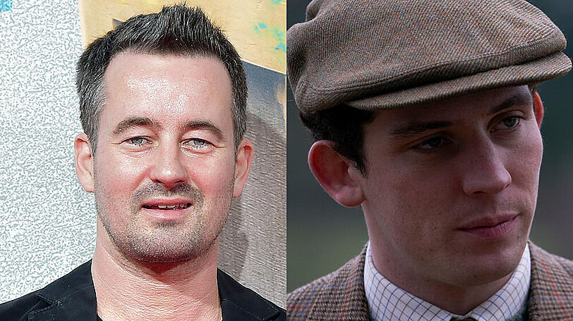 Regisseur Christian Schwochow (l.) arbeitete bei der dritten Staffel von "The Crown" mit Josh O'Connor als Prinz Charles zusammen