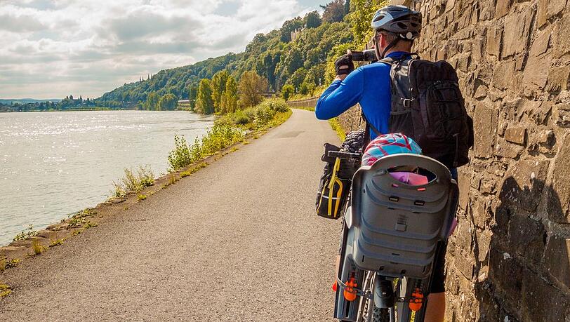 Nicht nur der Rheinradweg weiß seine großen und kleinen Besucher zu überzeugen.
