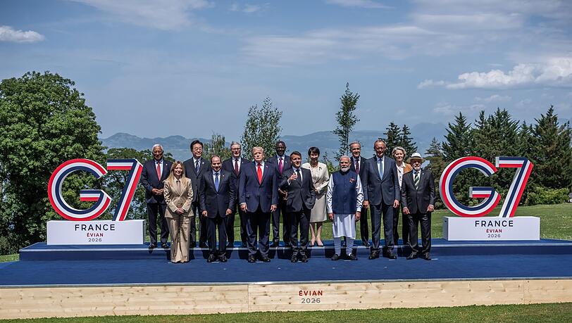 Gute Stimmung bei einem G7-Gipfel mit Trump. Das gab es lange nicht. Gute Stimmung bei einem G7-Gipfel mit Trump. Das gab es lange nicht.