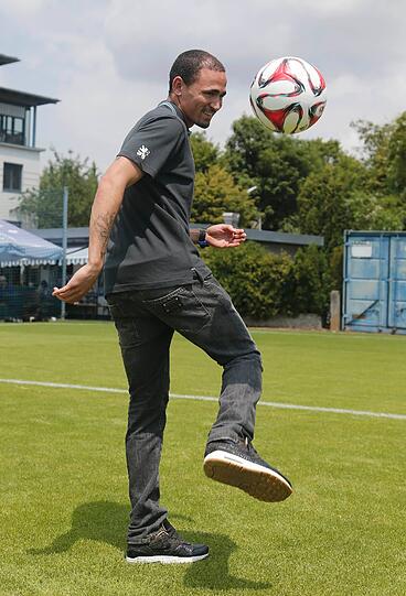 Genau diesen unbedingten Willen schätze er, sagte der Neu-Coach nach seinem ersten Training mit der Mannschaft.