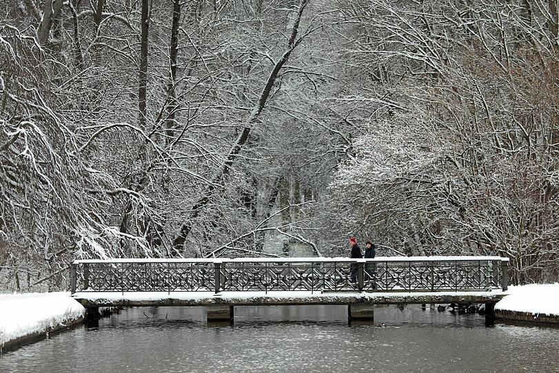 Winter in München &ndash; endlich ist er da. Die Bilder.