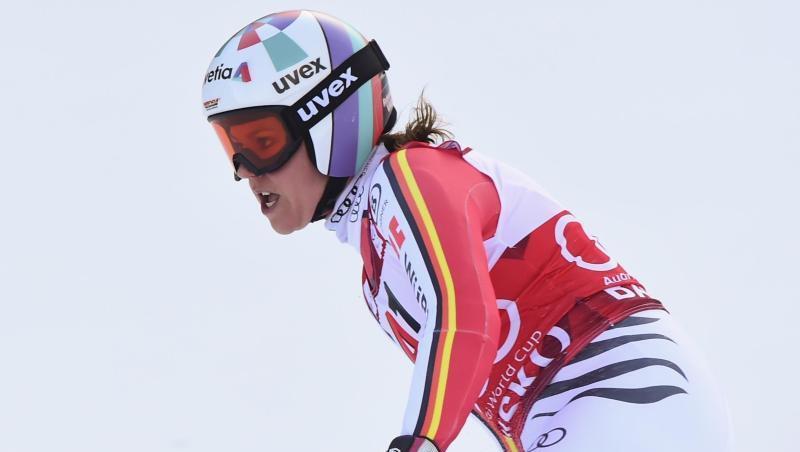 Viktoria Rebensburg fährt über die Piste. Foto: Pier Marco Tacca/AP/dpa Viktoria Rebensburg fährt über die Piste. Foto: Pier Marco Tacca/AP/dpa