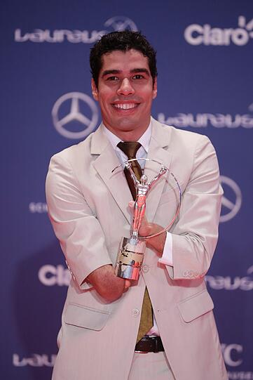 Behindertensportler des Jahres: der brasilianische Schwimmer Daniel de Faria Dias. Er hatte bei den Paralympics 2012 in London 6 Goldmedaillen geholt - alle in Weltrekordzeit!