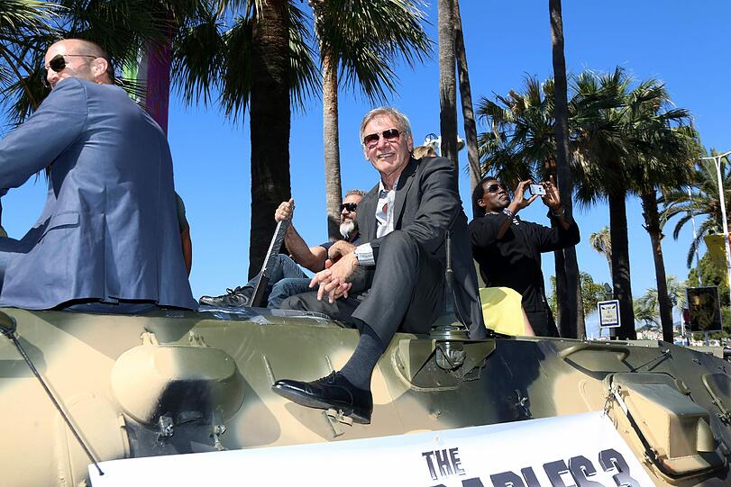 Welsey Snipes, Harrison Ford, Mel Gibson und Jason Statham