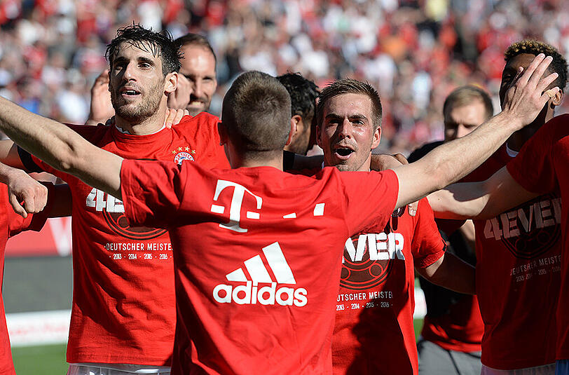 Der 26. Deutsche Meistertitel, die vierte Schale in Folge: So feierten die Bayern den Rekord-Triumph in Ingolstadt - die Bilder.