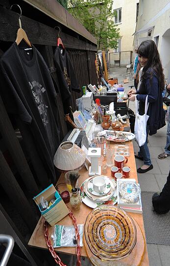 Hofflohmarkt in der Preysingstraße