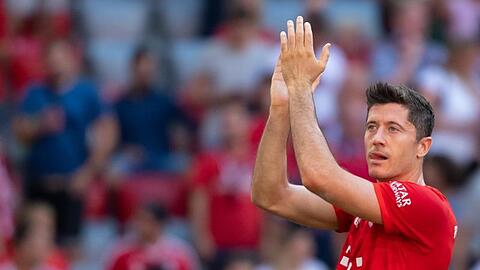Er trifft und trifft und trifft: Bayern Münchens Torjäger Robert Lewandowski.
