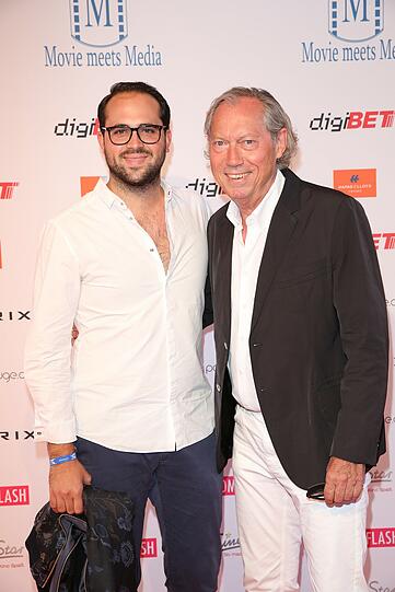Prof. Dr. Werner Mang mit Sohn Thomas