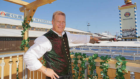 Paulaner-Boss Andreas Steinfatt.