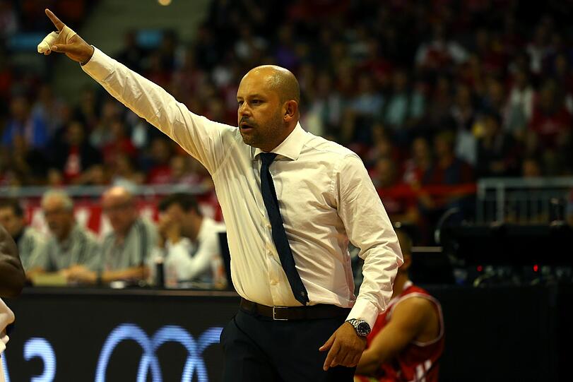 Yannis Christopoulus, Trainer der Basketballer des FC Bayern.