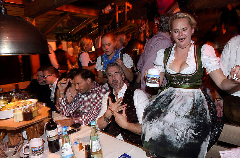 Manou Lubowski und Freundin Lara von Stumberg