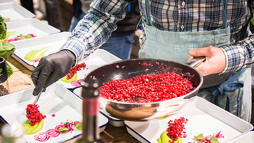 Lust auf gutes Essen bekommt man beim "Food & Style". Lust auf gutes Essen bekommt man beim "Food & Style".
