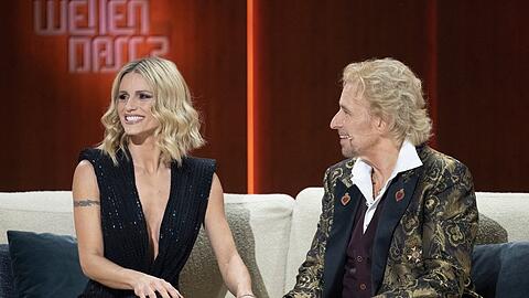 Michelle Hunziker und Thomas Gottschalk moderierten "Wetten, dass..?" seit 2009