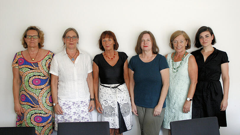 Frauen für Frauen &ndash; und Männer (v.l.): Karin Majewski (Paritätischer), Martina Helbing (Verdi), Waltraud Waldherr (Stadtbund), Agnes Kottmann (Verdi), Hanne Möller (KAB) und Natascha Almer (DGB).