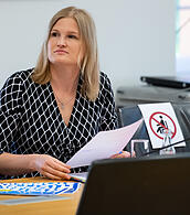 Rastete im Landtag völlig aus: Die bayerische AfD-Fraktionsvorsitzende Katrin Ebner-Steiner.