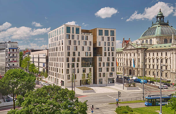 Der Koenigshof in M&uuml;nchen am Karlsplatz hat 2024 er&ouml;ffnet und geh&ouml;rt ebenfalls zu Marriots Luxus-Kollektion.