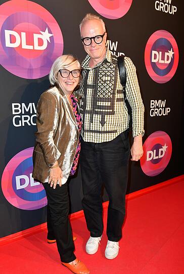 Steffi Czerny und Hans Ulrich Obrist (Artistic Director Serpentine Galleries London)