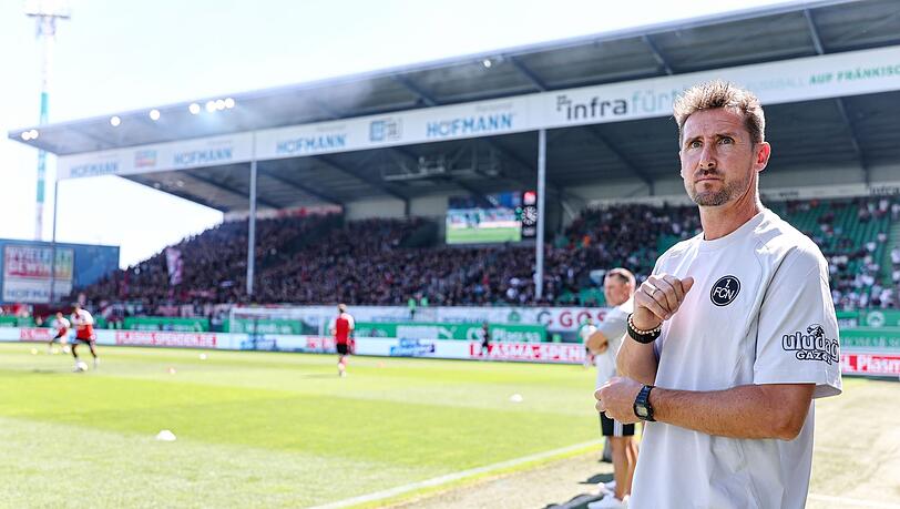 Miroslav Klose setzte auf seine eingespielte Nürnberger Mannschaft. (Archivbild) Miroslav Klose setzte auf seine eingespielte Nürnberger Mannschaft. (Archivbild)