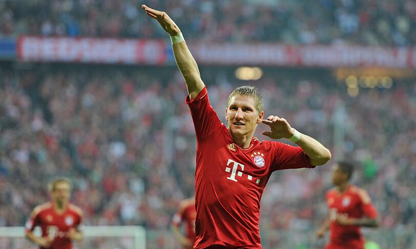 Bastian Schweinsteiger vom FC Bayern ist bei sechs- bis neunjährigen Jungs der beliebteste Promi in Deutschland.Foto: Marc Müller