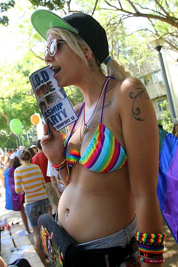 Bilder von der "Gay-Parade": So bunt ist Tel Aviv!