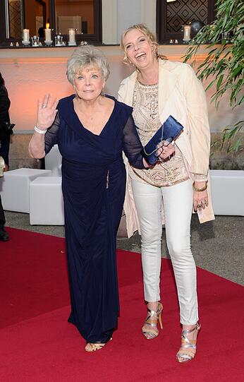 De Schauspielerin Grit Boettcher (l) und ihre Tochter Nicole Belstler-Boettcher