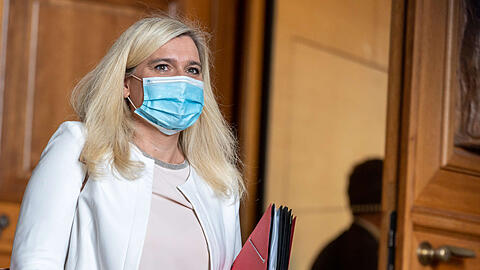 Bayerns Gesundheitsministerin Melanie Huml (CSU) am vergangenen Mittwoch im bayerischen Landtag.